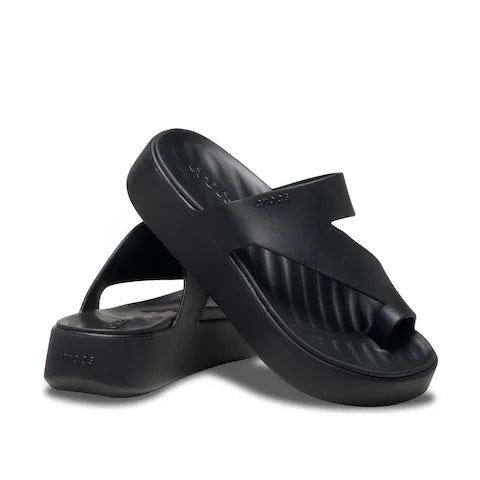 Getaway Platform Toe Loop Black