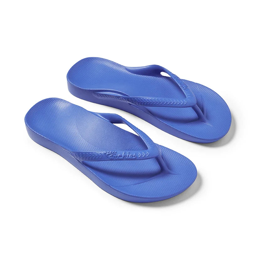 Arch Support Thongs - Capri Blue