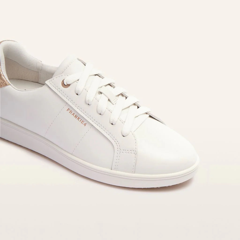 Jackie V White/Rose Gold