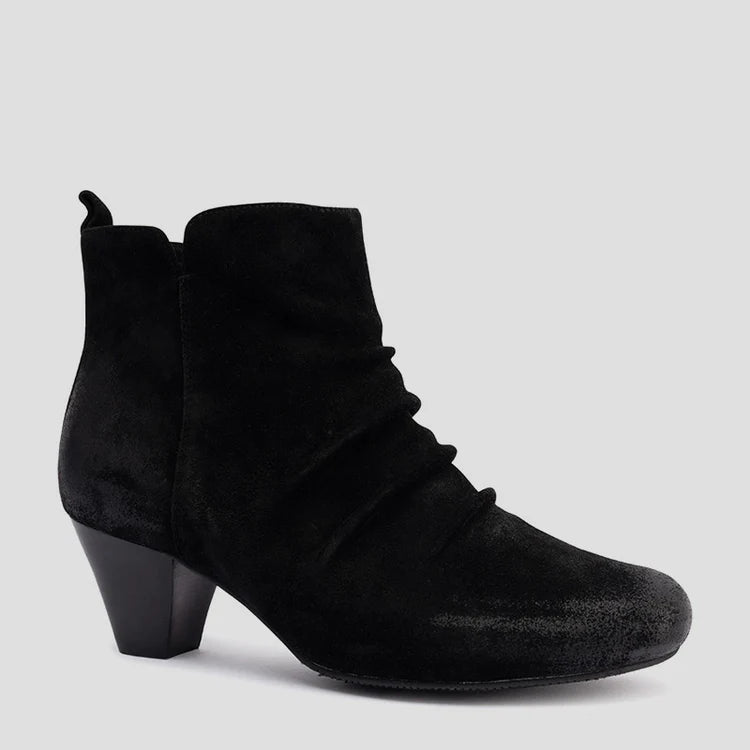 Orallo Black Suede