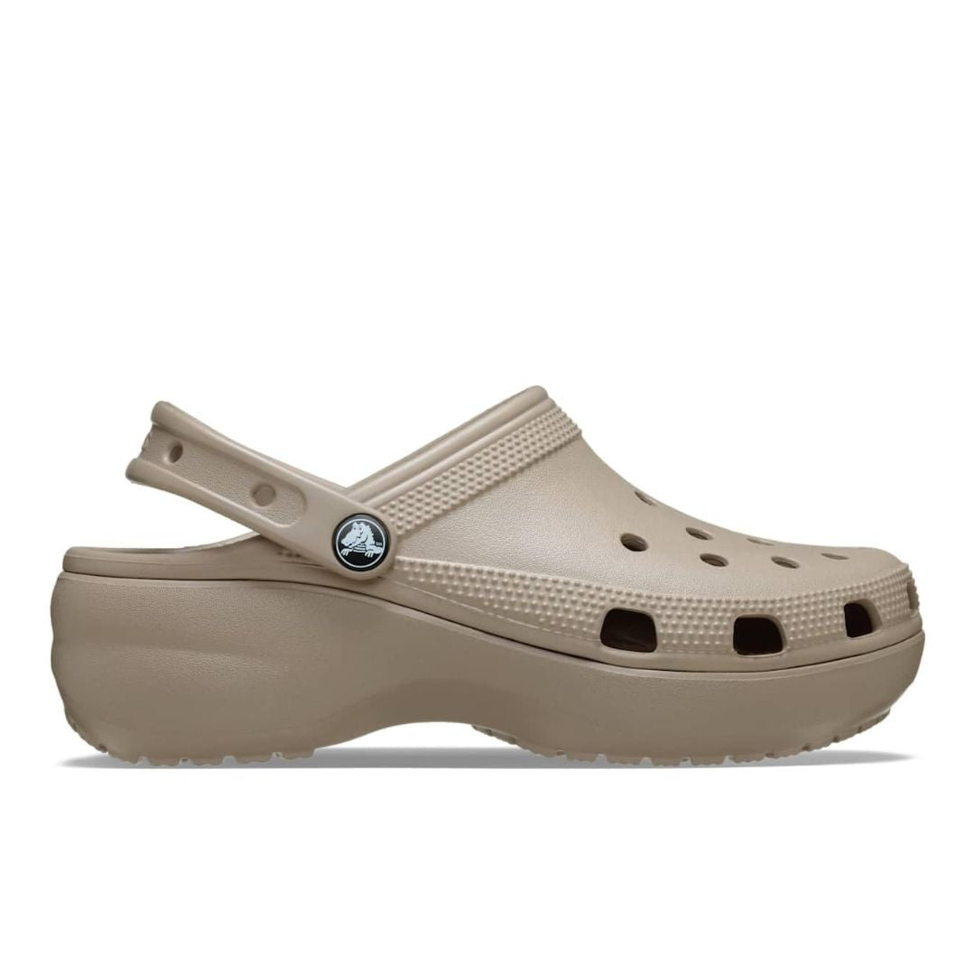 Classic Platform Clog Taupe