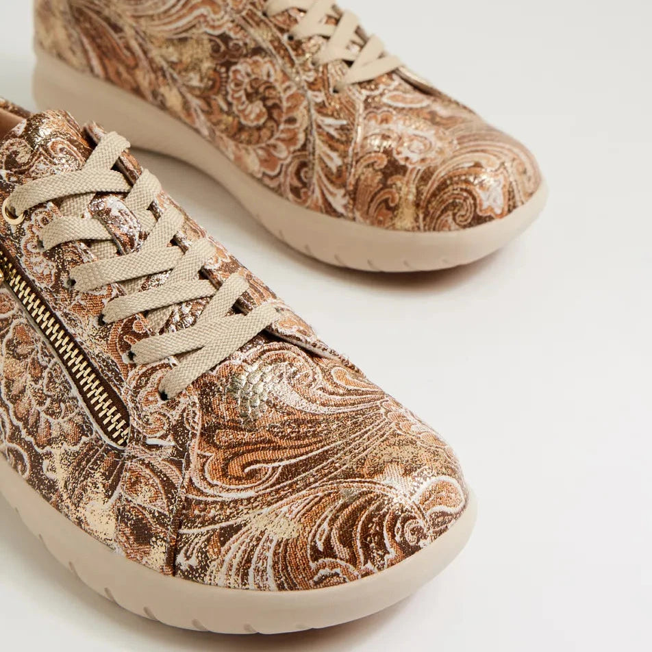 Solar Xf Choc & Gold Paisley