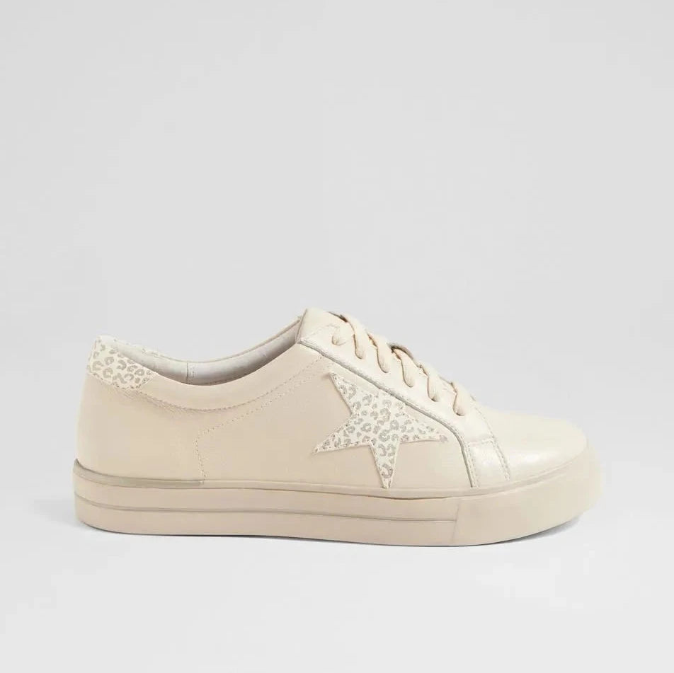 Alysia W Milk Ivory Gold Leopard Multi