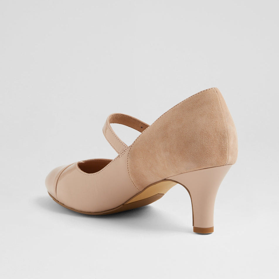 Trell Xw Cafe Patent Suede