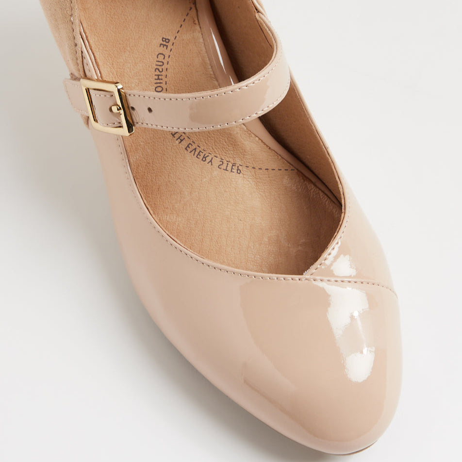 Trell Xw Cafe Patent Suede
