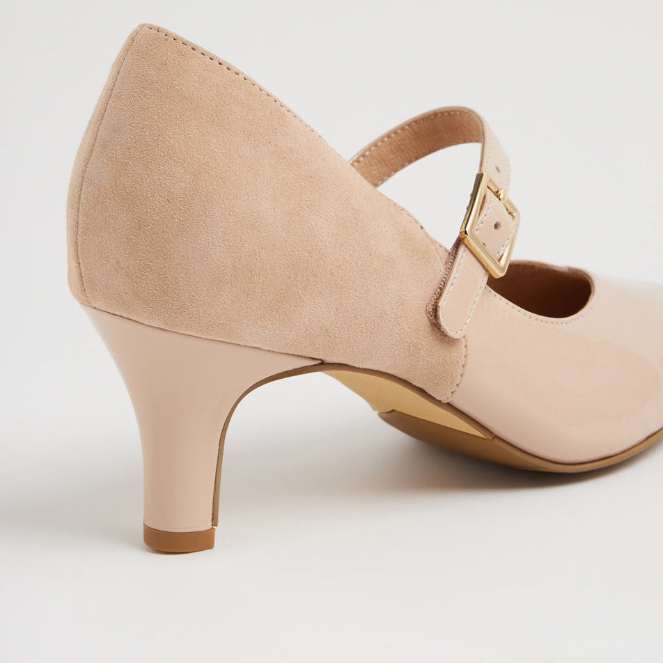 Trell Xw Cafe Patent Suede