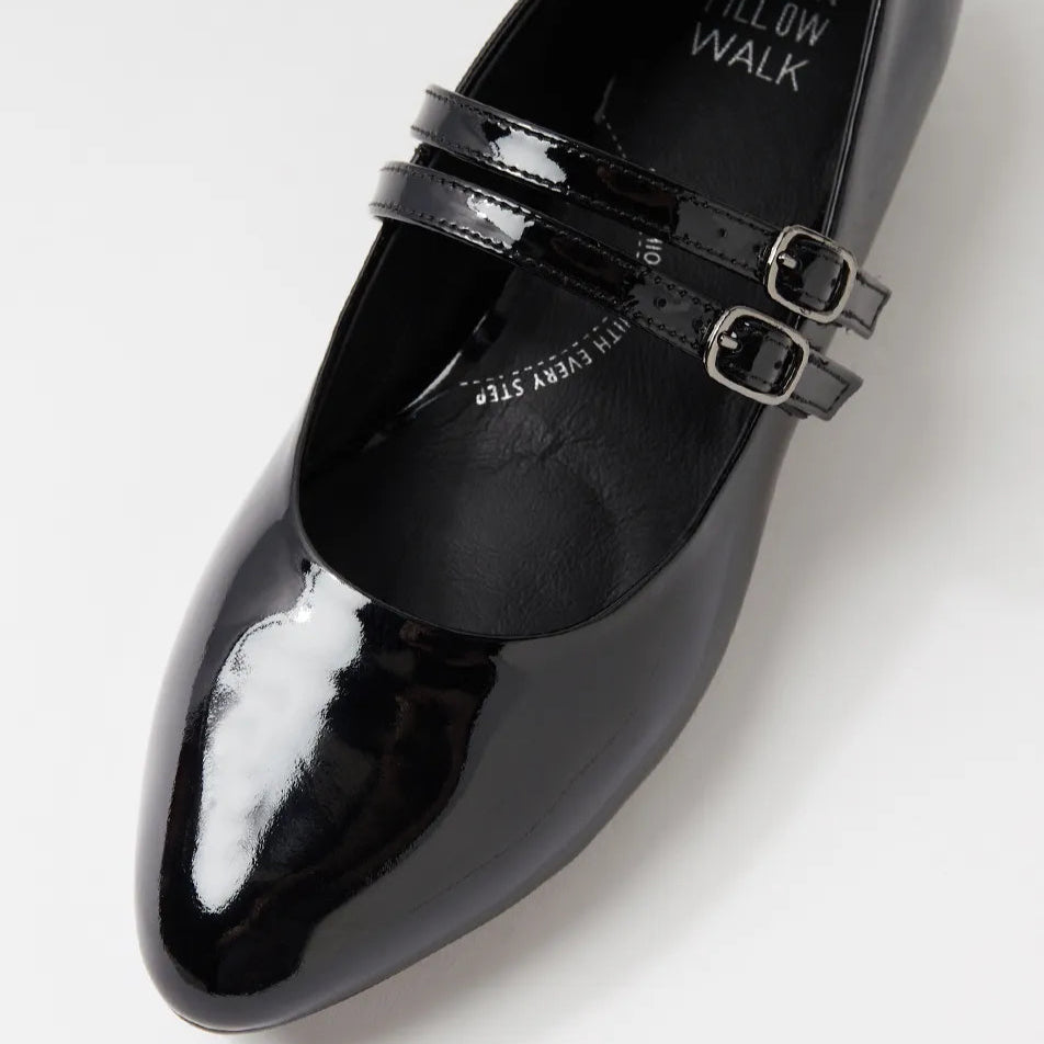Lotton W Black Patent