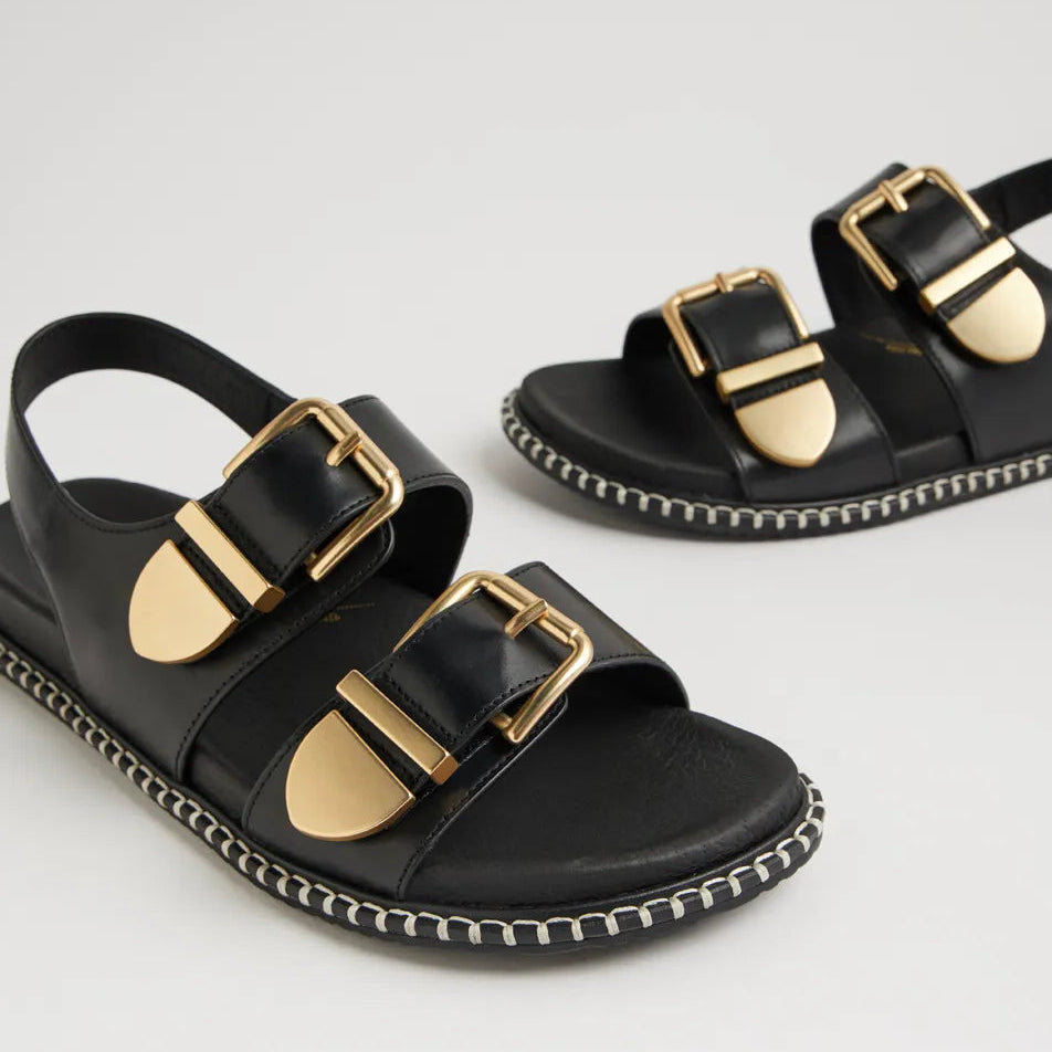Iwell Black Leather