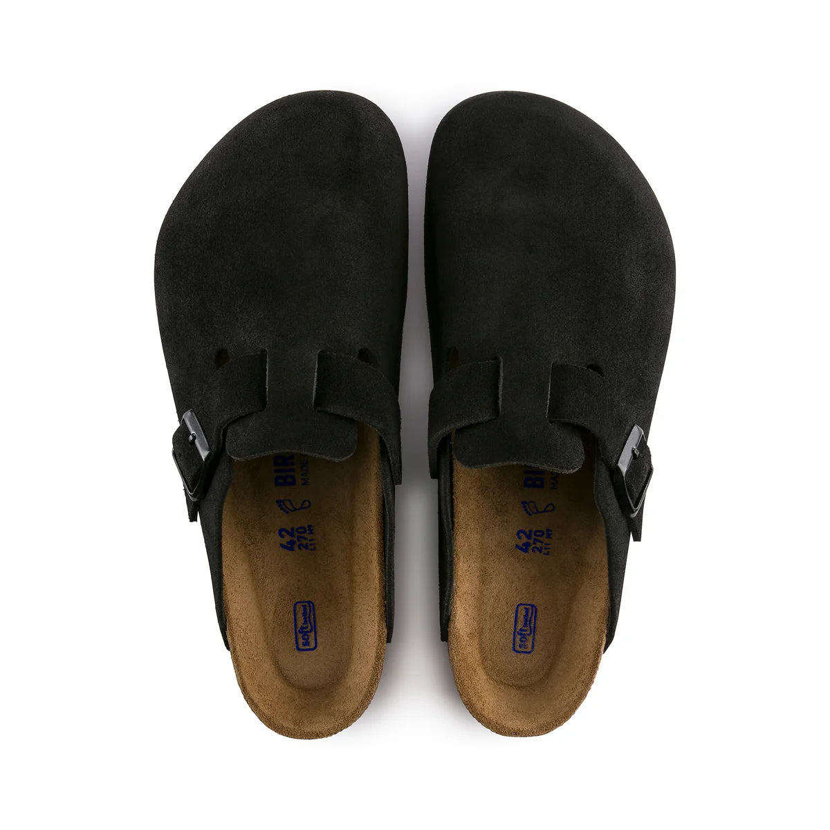 Boston SFB - Black Suede Leather