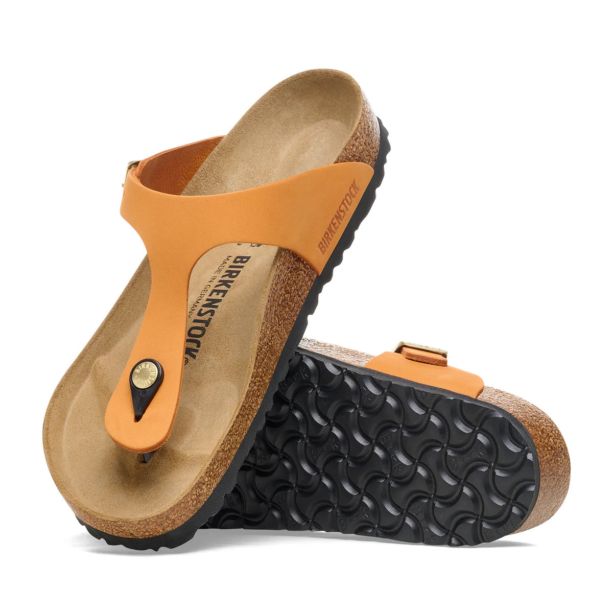 Gizeh - Burnt Orange Nubuck Leather