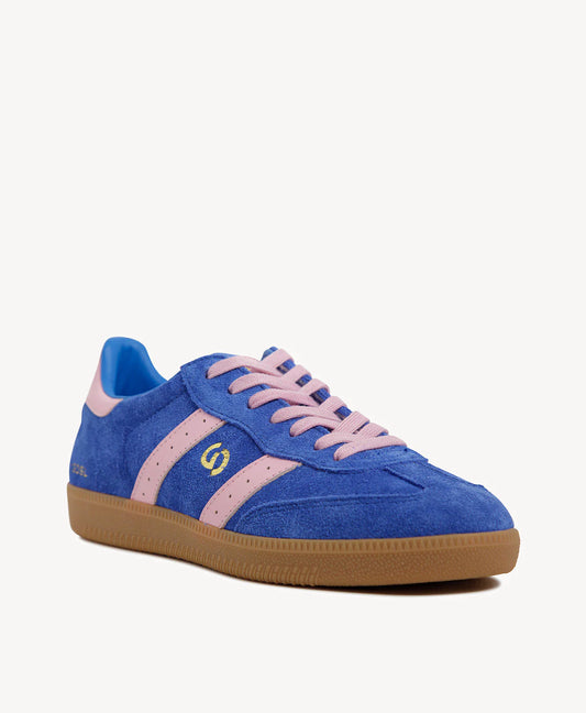 2001 Parrallel Cobalt Blue Suede/Pink Leather