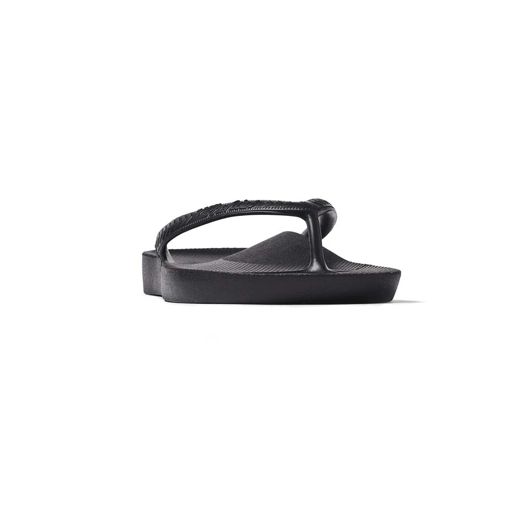 Arch Support Thongs - Black