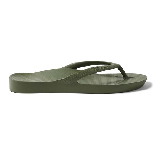 Arch Support Thongs - Khaki