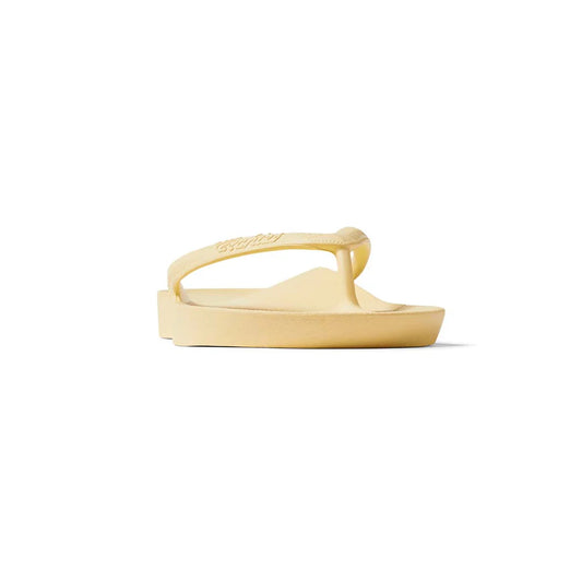 Arch Support Thongs - Lemon