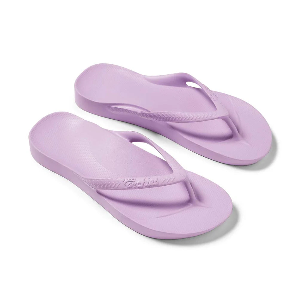 Arch Support Thongs - Lilac