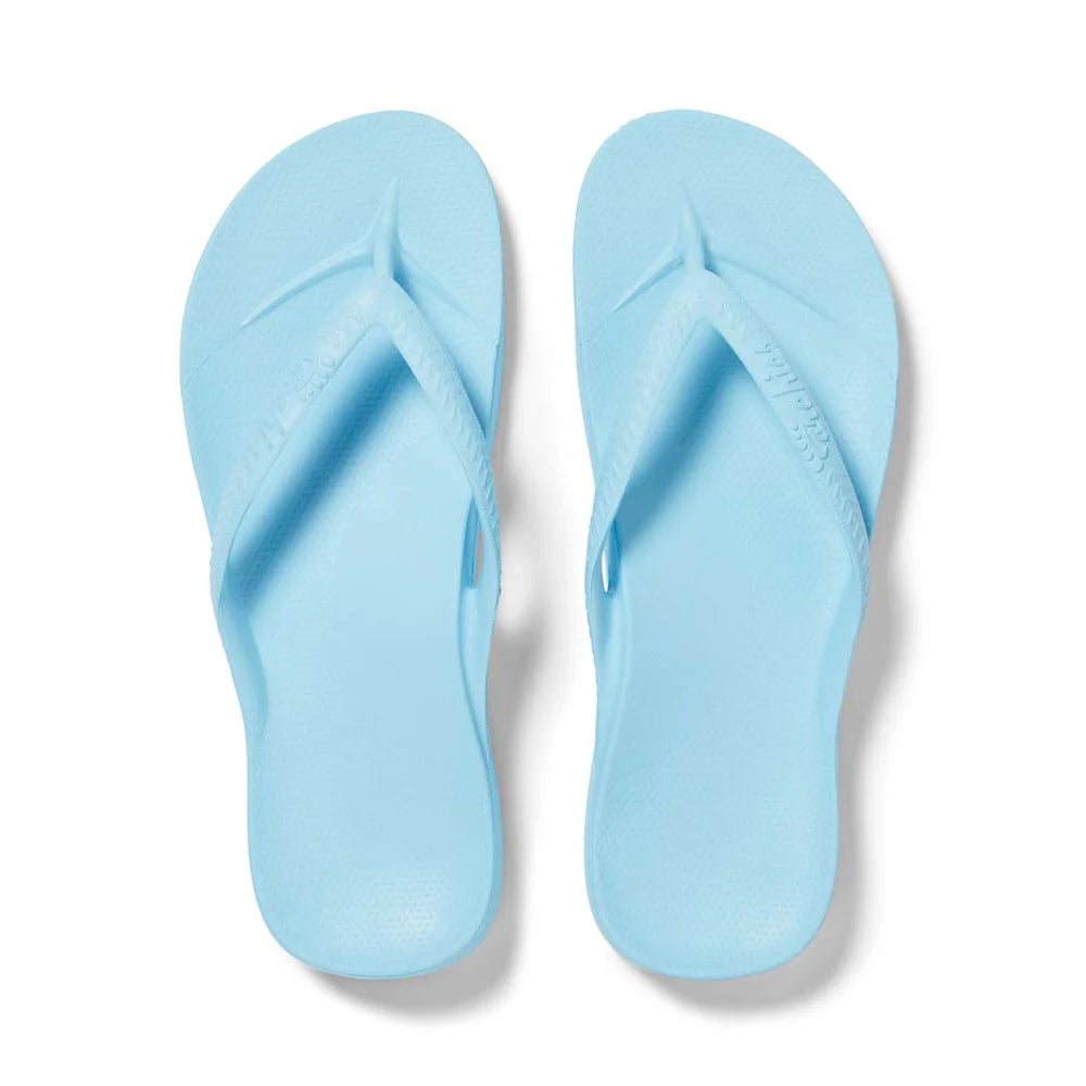 Arch Support Thongs - Sky Blue