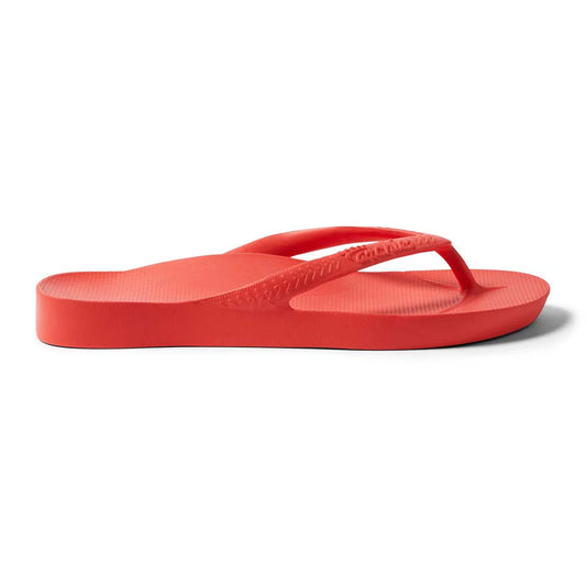 Arch Support Thongs - Coral