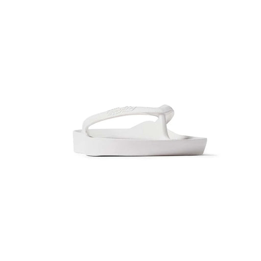 Arch Support Thongs - White
