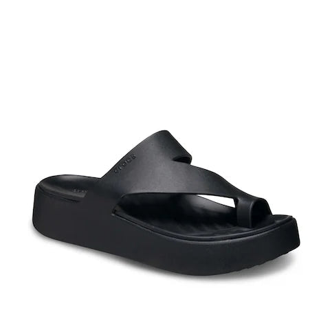 Getaway Platform Toe Loop Black