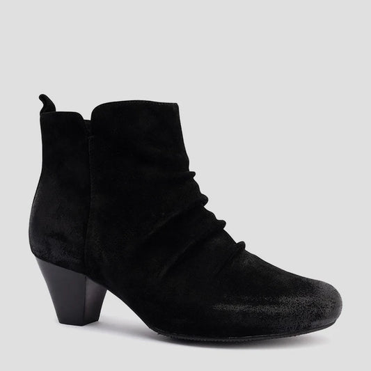 Orallo Black Suede
