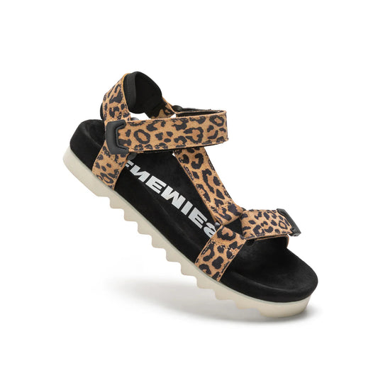 Sandal Tooth Wedge Leopard