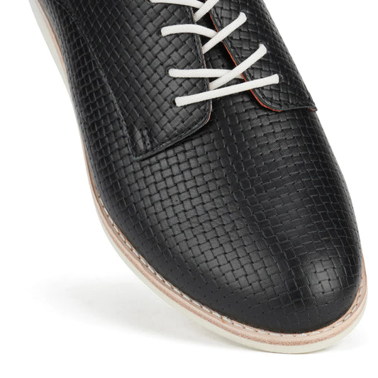 Derby Embossed Black