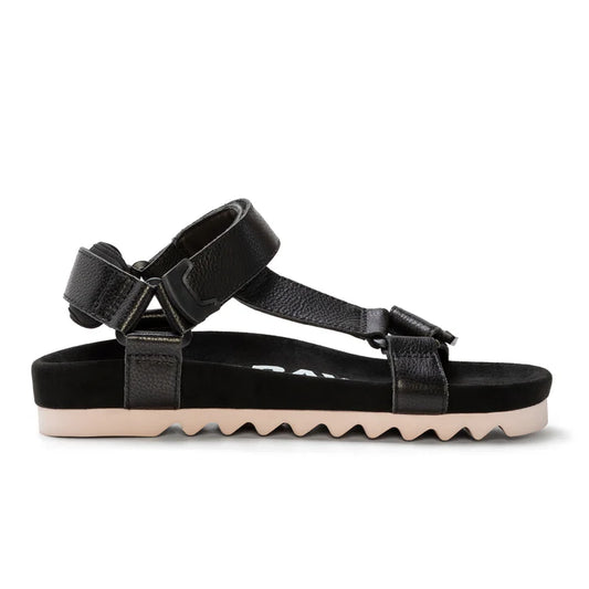 Sandal Tooth Wedge Black/Pink
