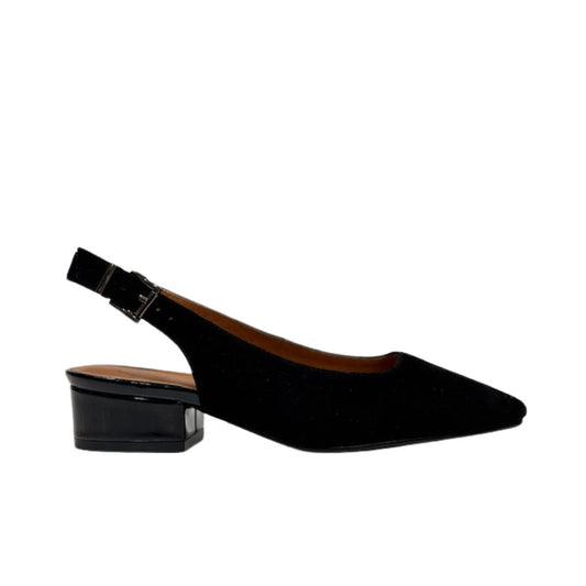 Dove Suede Black / Gunmetal Buckle