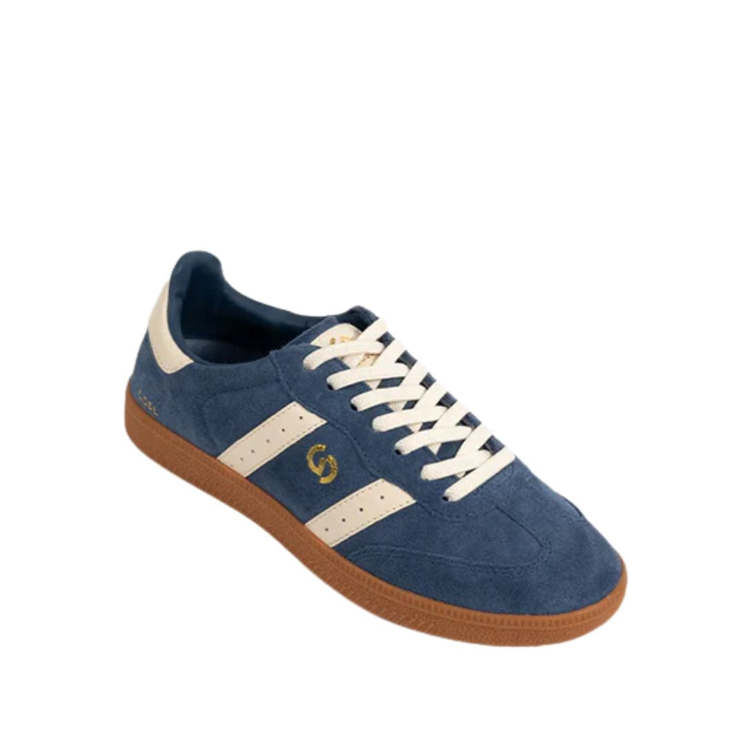 2001 Parrallel Peacock Blue Suede/White Leather