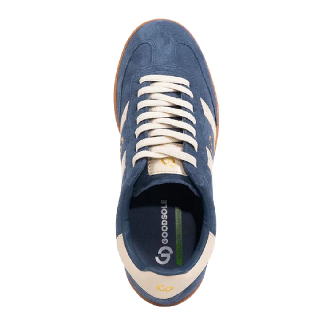 2001 Parrallel Peacock Blue Suede/White Leather