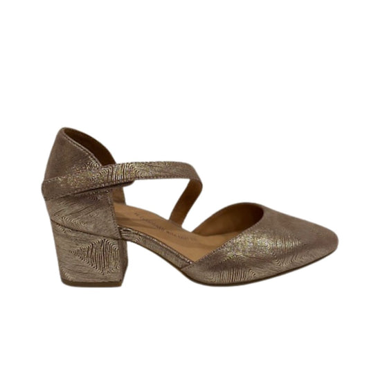 Vilmos Xw Gold Ripple Leather