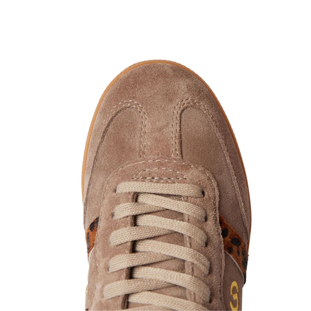 2001 Parrallel Walnut Brown Suede/Leopard