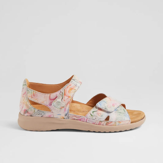 Bronn Xw Nude Floral Almond