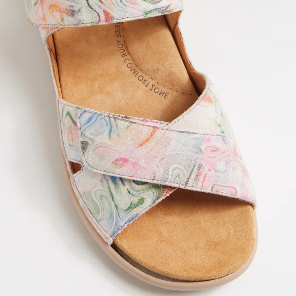 Bronn Xw Nude Floral Almond