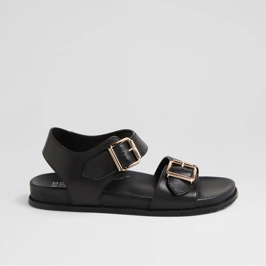 Hastice W Black Leather