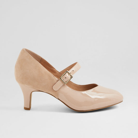 Trell Xw Cafe Patent Suede