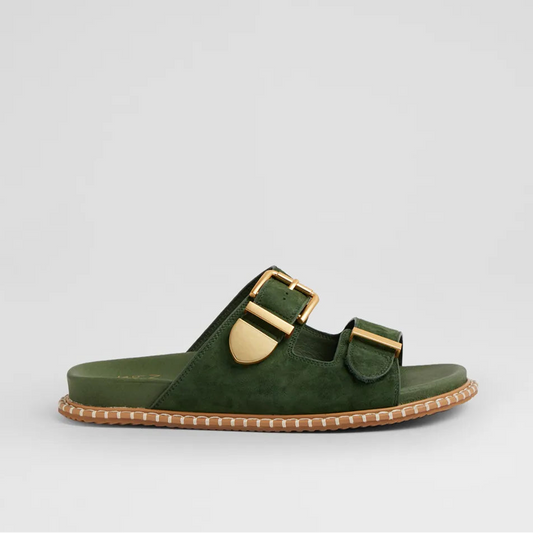Iyami Olive Suede