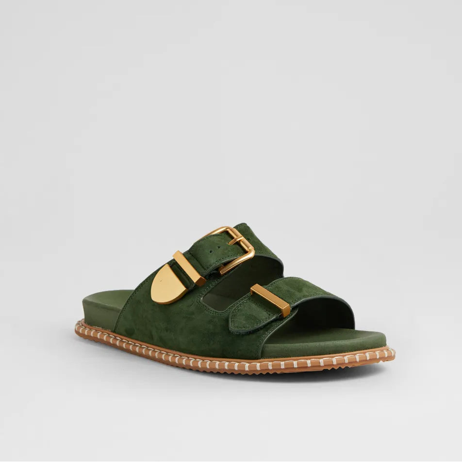 Iyami Olive Suede