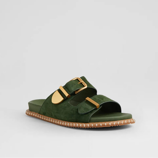 Iyami Olive Suede