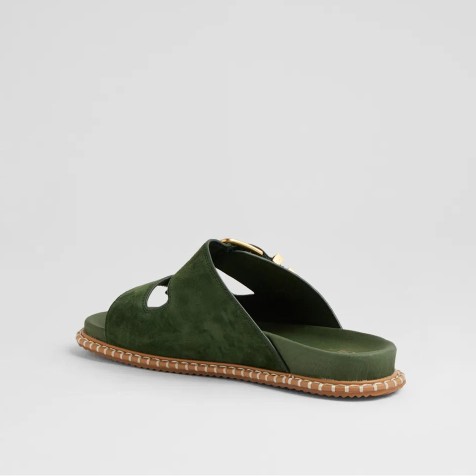 Iyami Olive Suede
