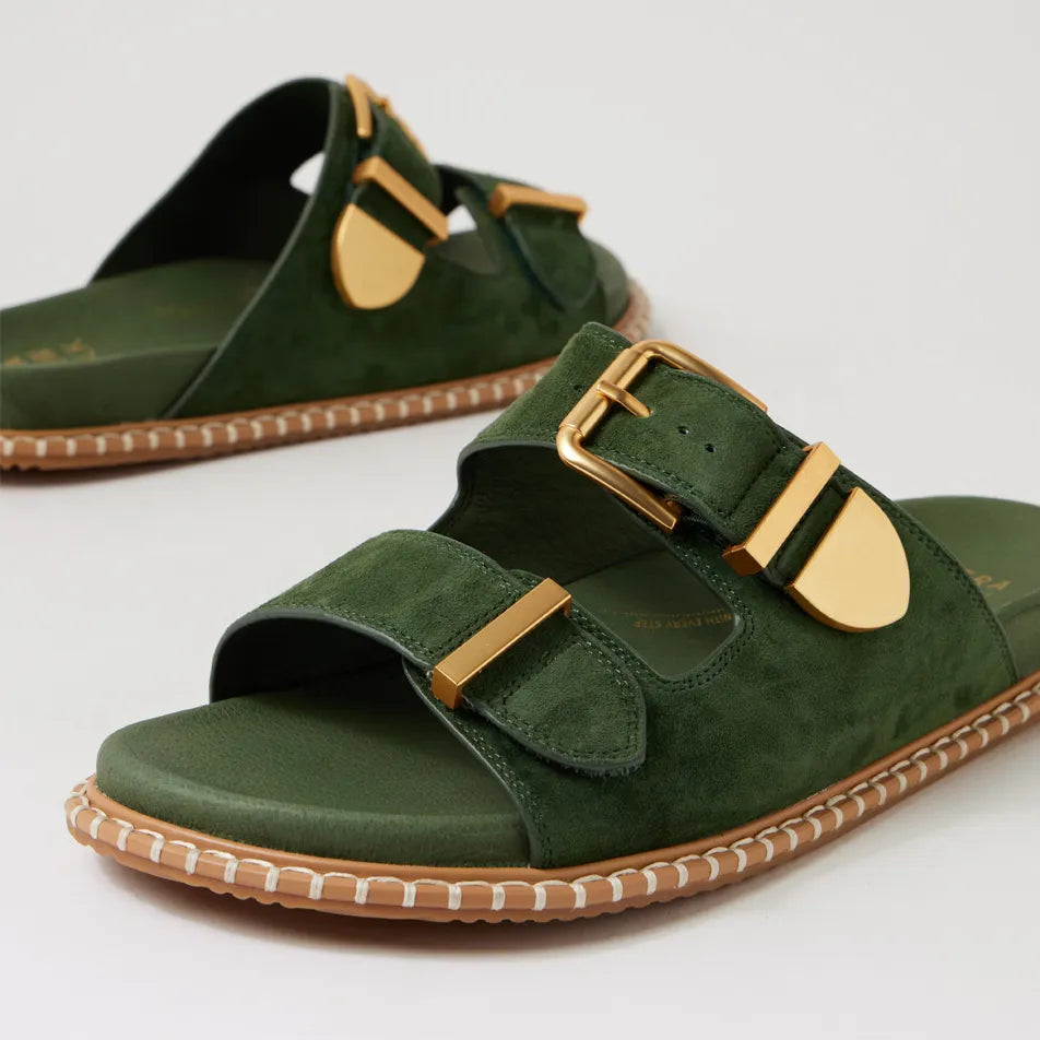 Iyami Olive Suede