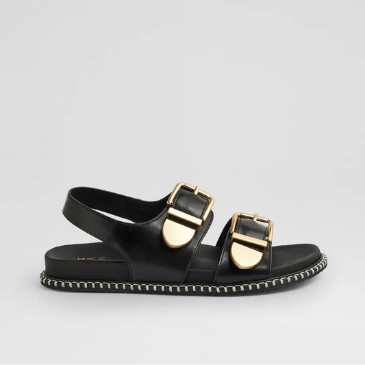 Iwell Black Leather