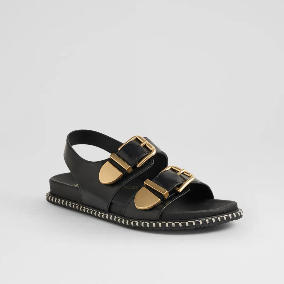 Iwell Black Leather