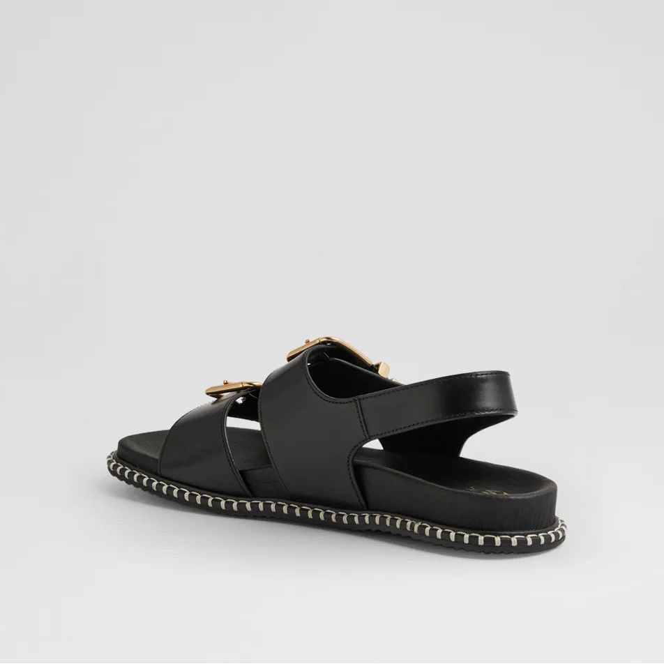 Iwell Black Leather