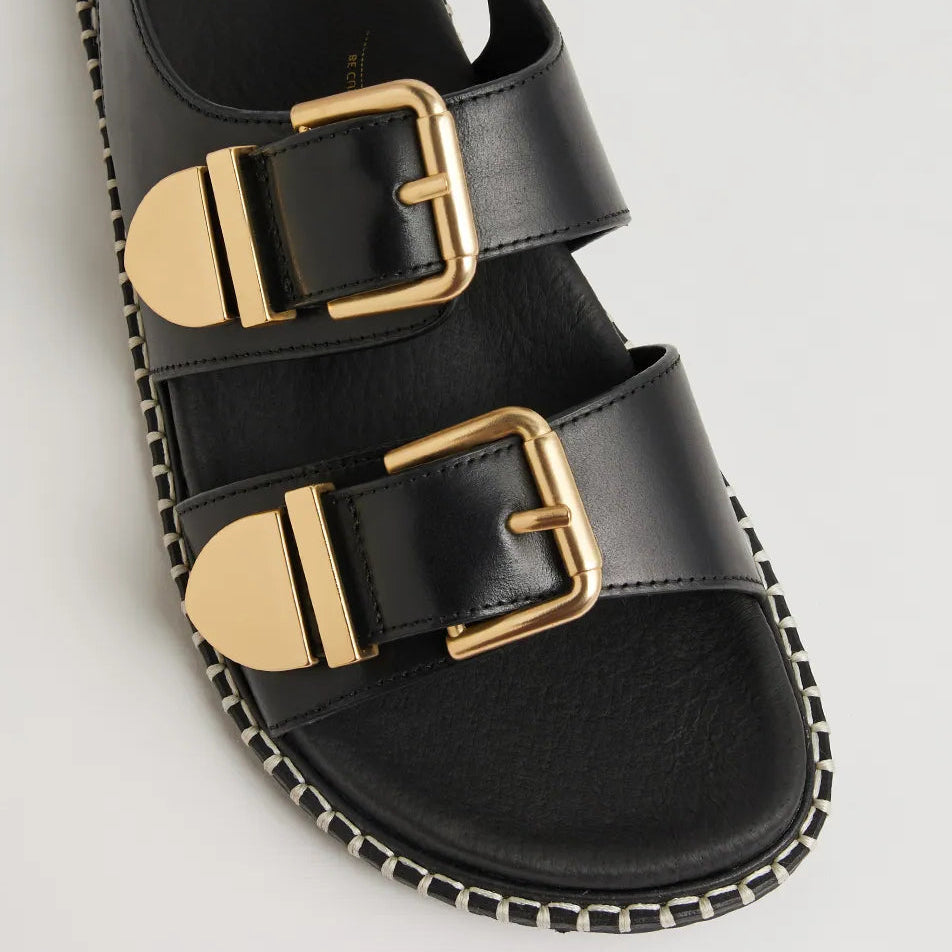 Iwell Black Leather