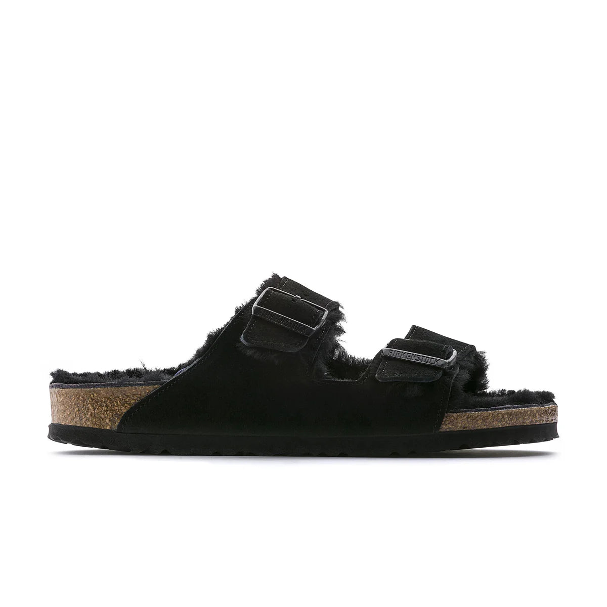 Arizona Shearling - Black Leather/Shearling