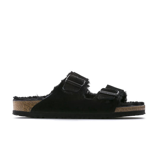 Arizona Shearling - Black Leather/Shearling