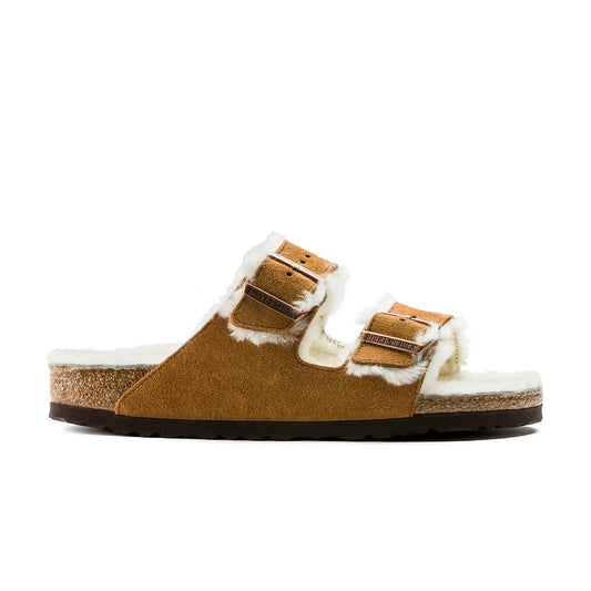 Arizona Shearling - Mink Suede Leather/Shearling