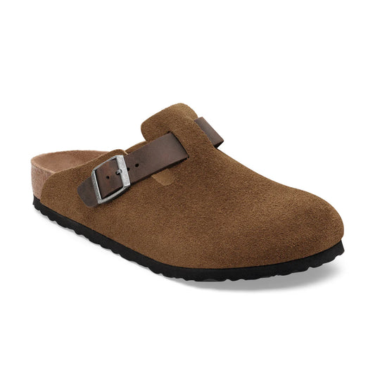 Boston - Dark Tea Oiled Suede Leather