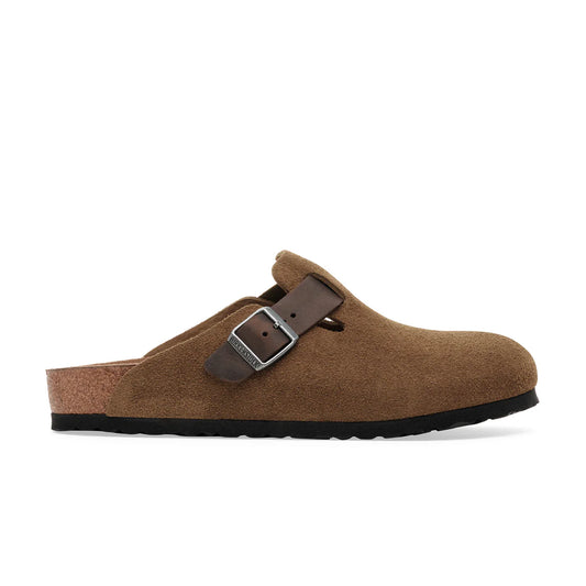 Boston - Dark Tea Oiled Suede Leather